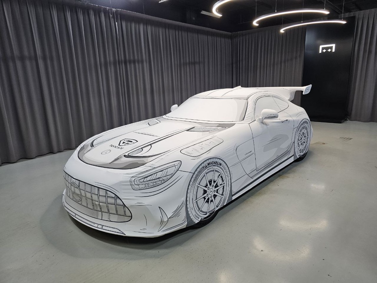 Mercedes-AMG GT — Sketch Art