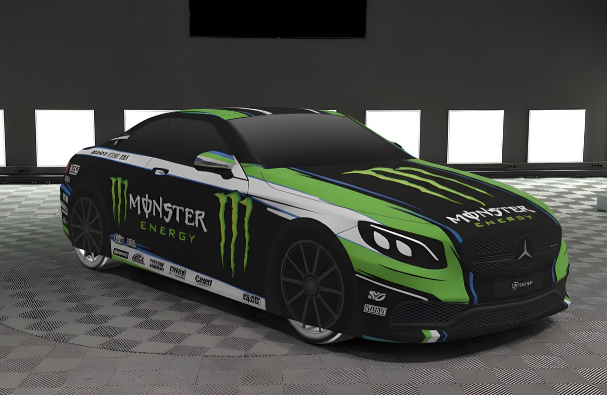 Mercedes E-Class — Monster Energy